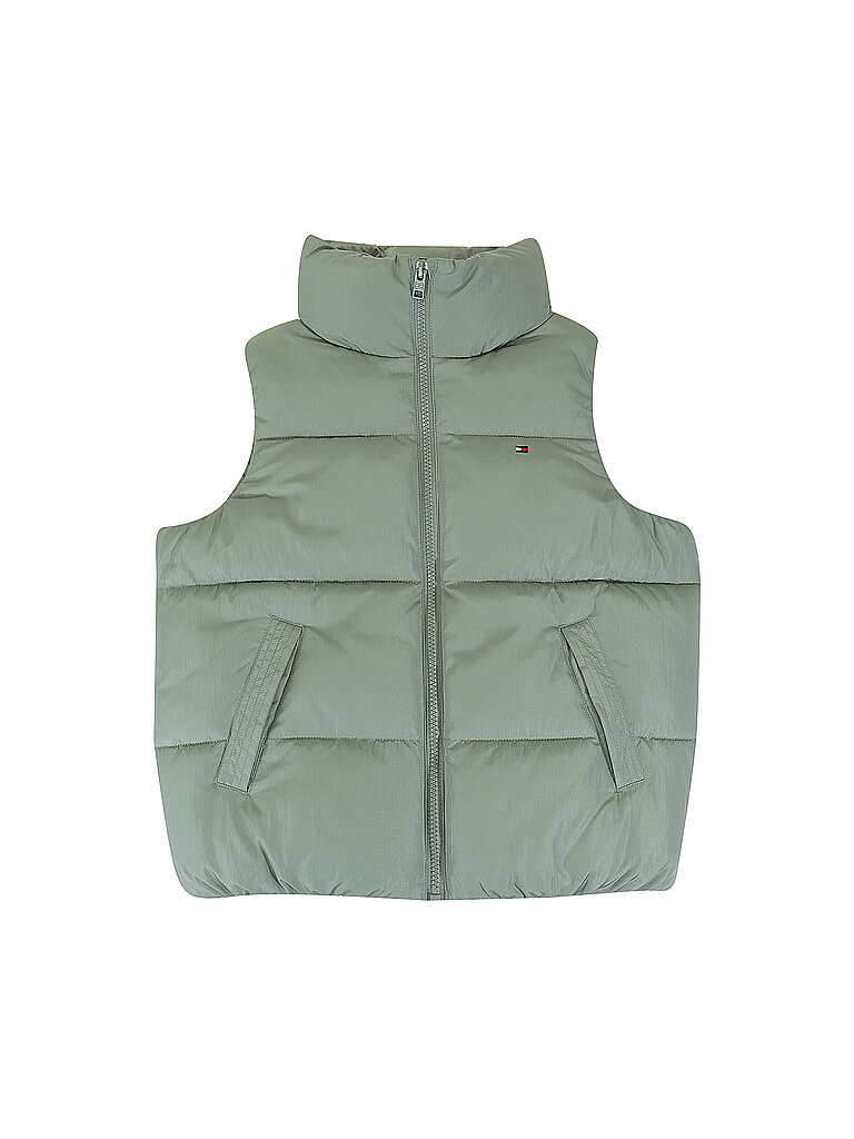 TOMMY HILFIGER Mädchen Gilet grün | 152